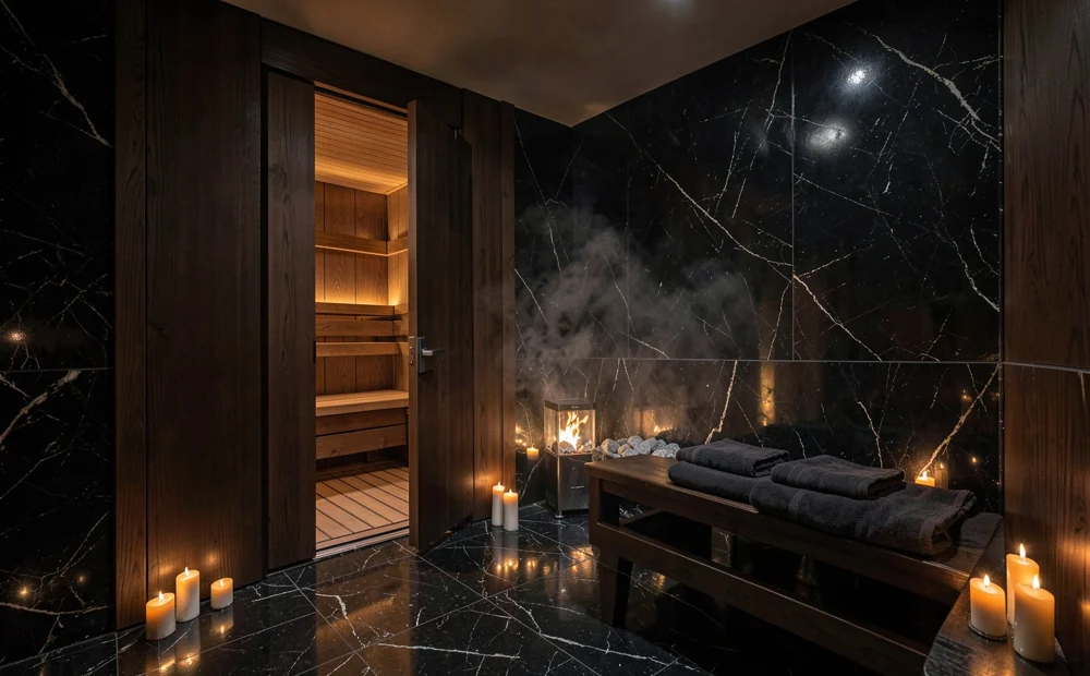 Сауна в SHEIKH SPA